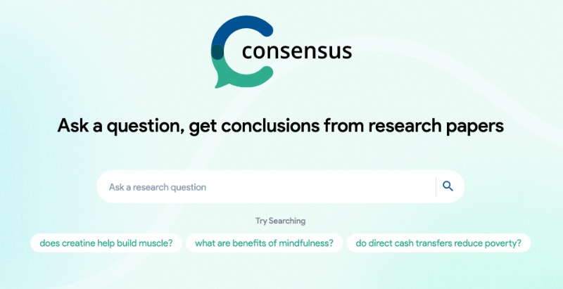 Moteur de recherche Consensus
